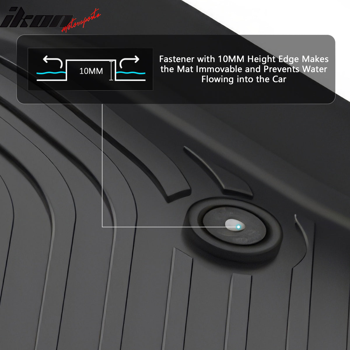 Fits 20-25 Cadillac CT5 All Weather Waterproof 3D TPE Floor Mats Liners Carpets