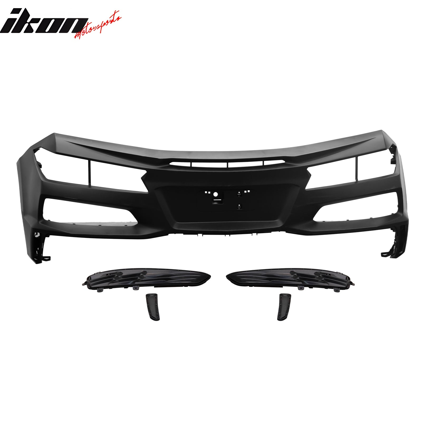 Fits 20-25 Chevy Corvette C8 Z06 PP Rear Bumper Cover Replacement W/ ABS Grilles