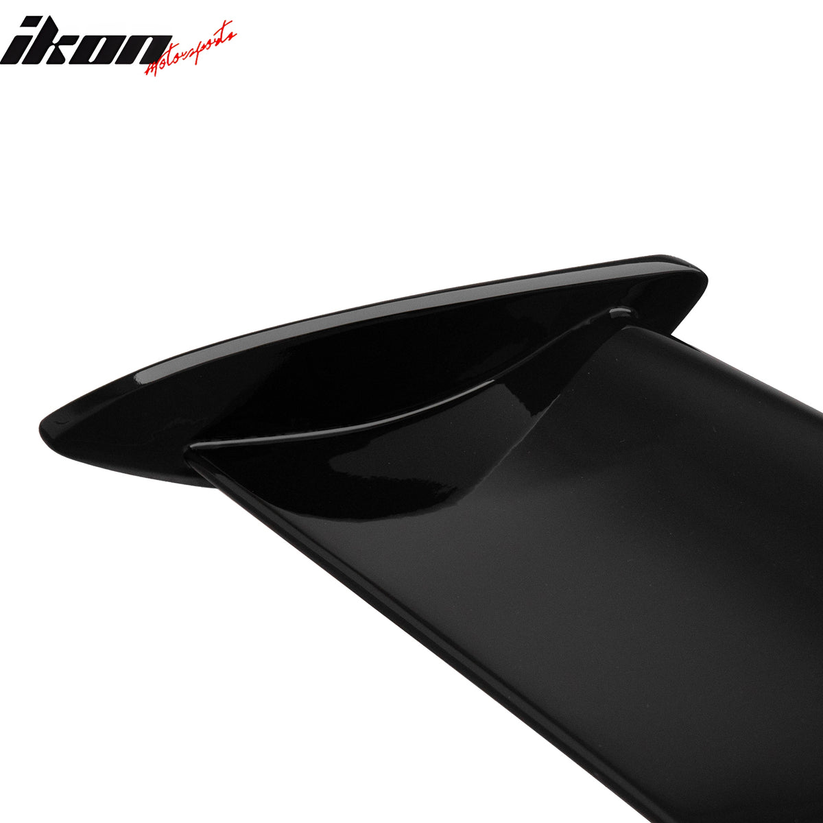 Fits 20-25 Corvette C8 Z07 Style Pearl Black Trunk Spoiler Panel Mount Brackets