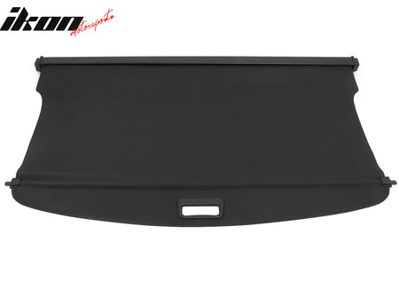 Fits 20-25 Ford Escape Retractable Rear Trunk Cargo Luggage Cover Canvas Black