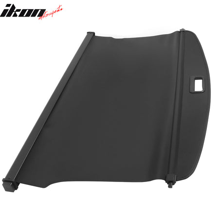 Fits 20-25 Ford Escape Retractable Rear Trunk Cargo Luggage Cover Canvas Black