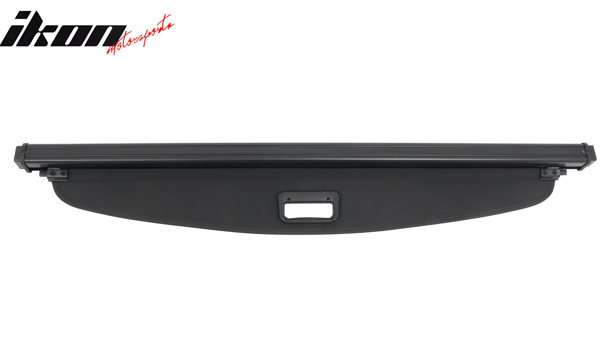 Fits 20-25 Ford Escape Retractable Rear Trunk Cargo Luggage Cover Canvas Black