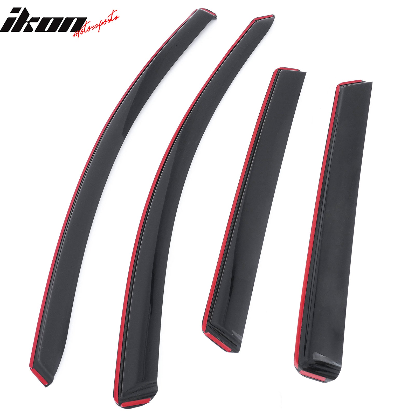 Fits 20-25 Nissan Sentra Window Visor In-Channel Sun Rain Guard Deflector Shield