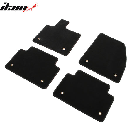 Fits 20-25 Rover Range Evoque Anti-Slip First Second Row Floor Mats Carpet Nylon