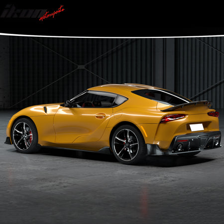 Fits 20-26 Toyota GR Supra A90 A91 MZ Speed Trunk Spoiler Gloss Carbon Fiber CF