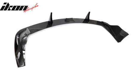 Fits 20-26 Toyota GR Supra A90 A91 MZ Speed Rear Bumper Lip Gloss Carbon Fiber