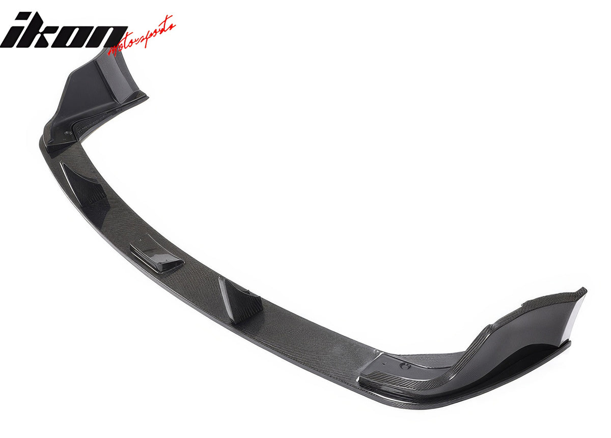 Fits 20-26 Toyota GR Supra A90 A91 MZ Speed Rear Bumper Lip Gloss Carbon Fiber