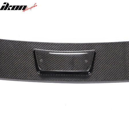 Fits 20-26 Toyota GR Supra A90 A91 MZ Speed Rear Bumper Lip Gloss Carbon Fiber