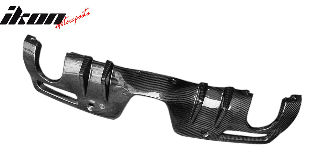 Fits 20-26 Toyota GR Supra A90 A91 AG Style Rear Diffuser Gloss Carbon Fiber CF