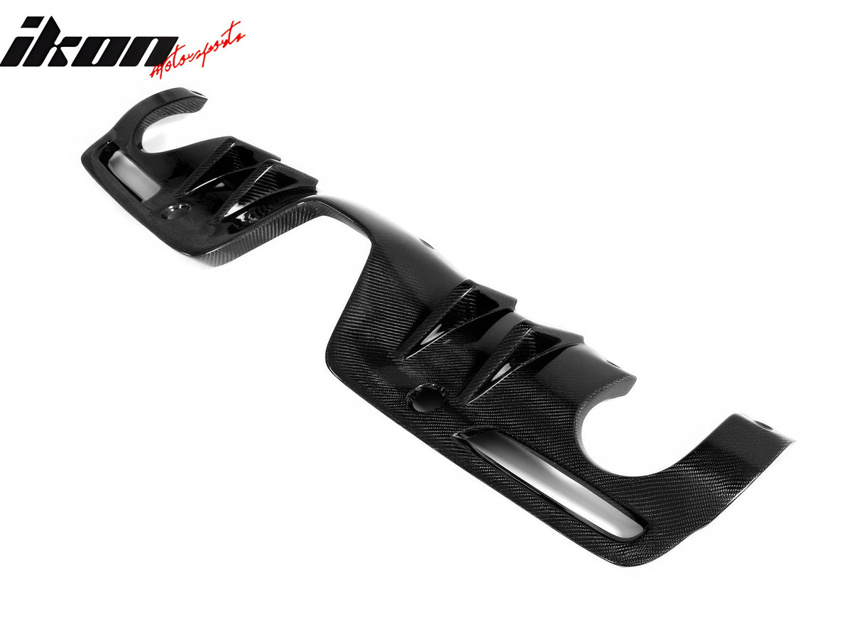 Fits 20-26 Toyota GR Supra A90 A91 AG Style Rear Diffuser Gloss Carbon Fiber CF