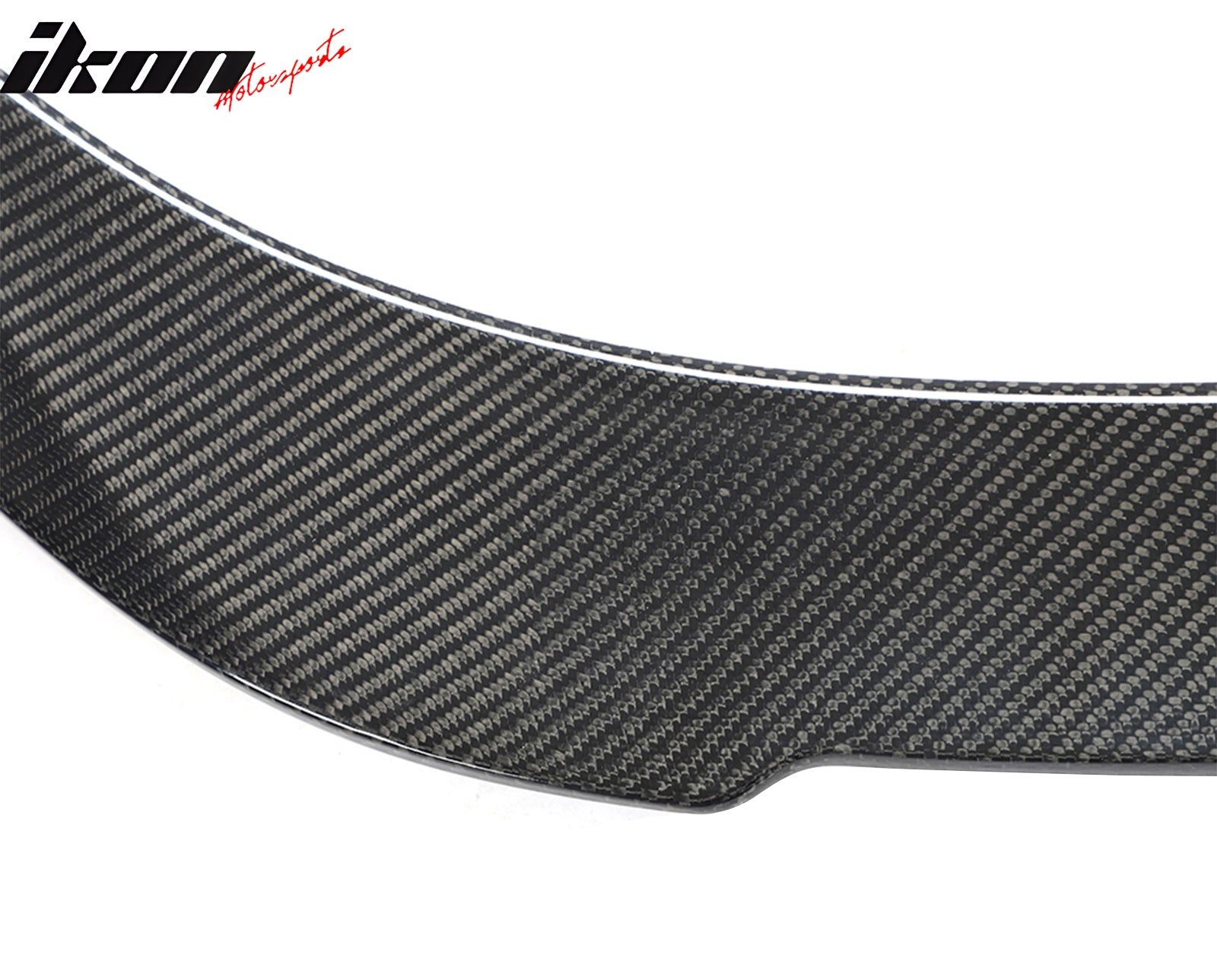 Fits 20-26 Toyota GR Supra A90 A91 V Style Rear Trunk Spoiler Gloss Carbon Fiber