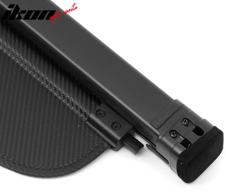 Retractable Trunk Cargo Cover Fits 20-25 Benz X247 GLB Class Carbon Fiber Print