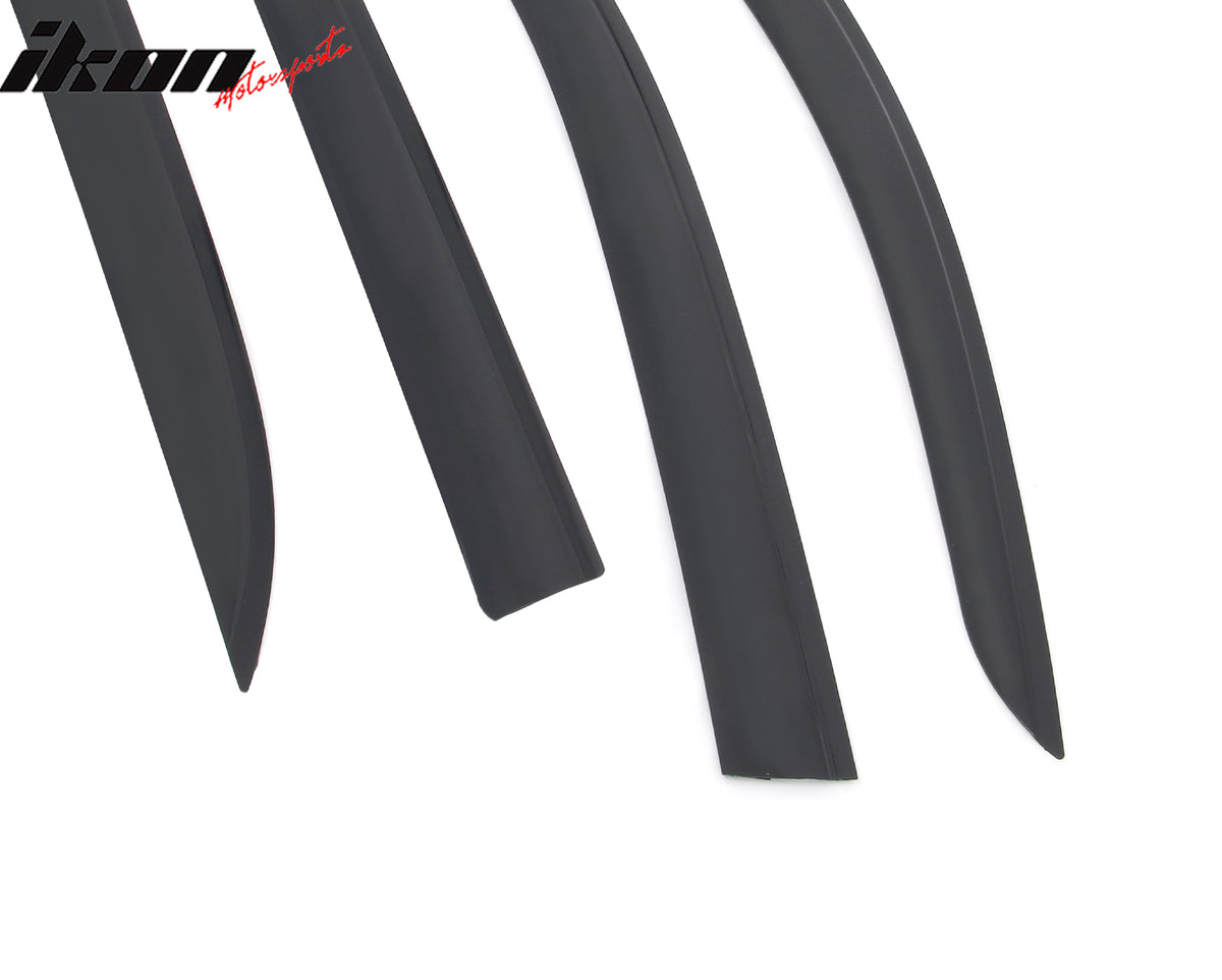 Fits 20-25 Benz W167 GLE-Class SUV Low Profile Style Tape-On Window Visors Guard