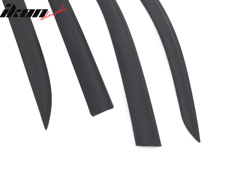 Fits 20-25 Benz W167 GLE-Class SUV Low Profile Style Tape-On Window Visors Guard