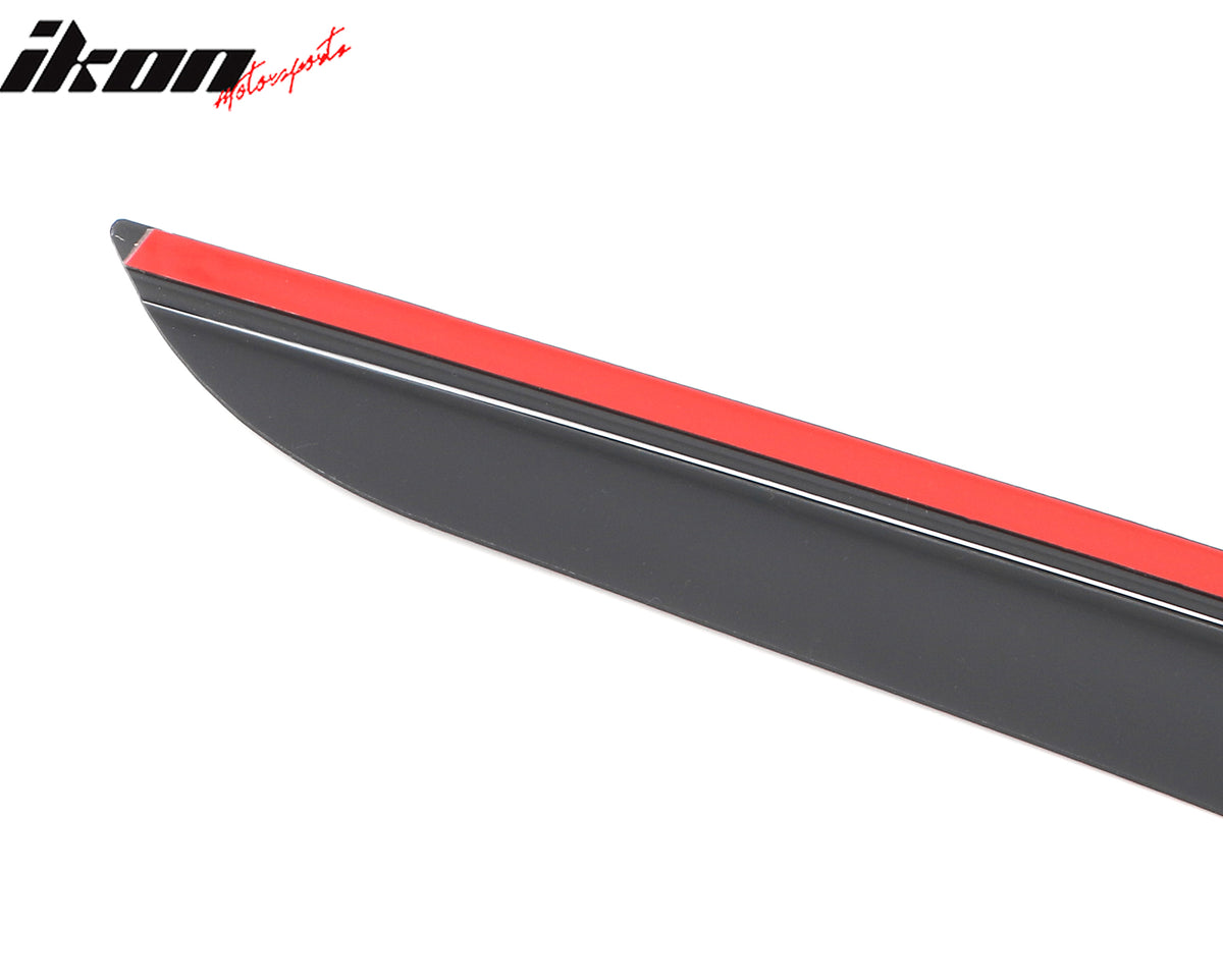 Fits 20-25 Benz W167 GLE-Class SUV Low Profile Style Tape-On Window Visors Guard