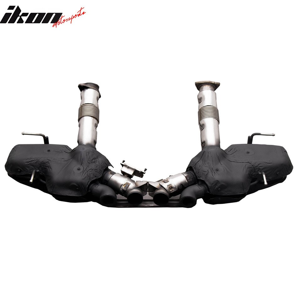 2020-2025 Chevy Corvette C8 Z06 OE Style Exhaust System Quad Tail Pipe