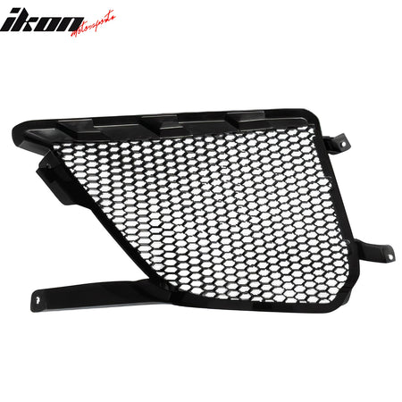 For 20-25 Chevy Corvette Stingray Z51 ABS Front Bumper Lower Mesh Insert Grilles