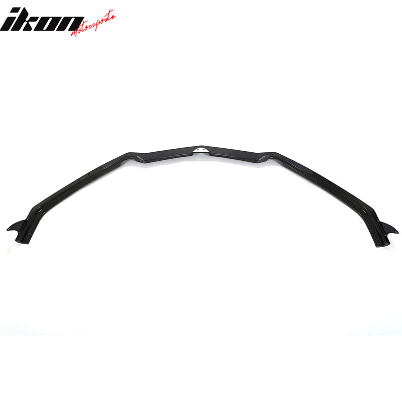 Fits 20-25 Chevrolet Corvette C8 Carbon Fiber Front Bumper Lip Spoiler Splitter