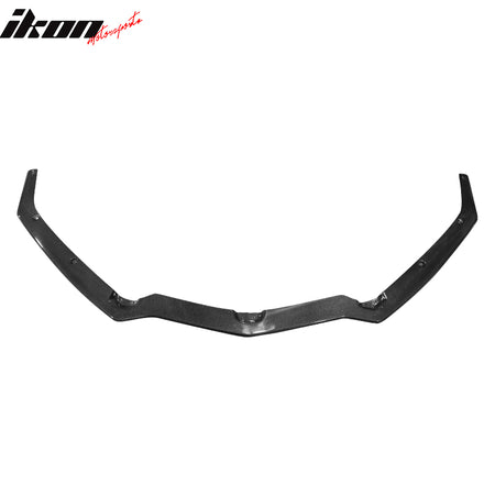 Fits 20-25 Chevrolet Corvette C8 Carbon Fiber Front Bumper Lip Spoiler Splitter