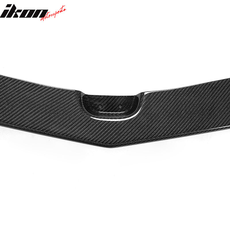 Fits 20-25 Chevrolet Corvette C8 Carbon Fiber Front Bumper Lip Spoiler Splitter