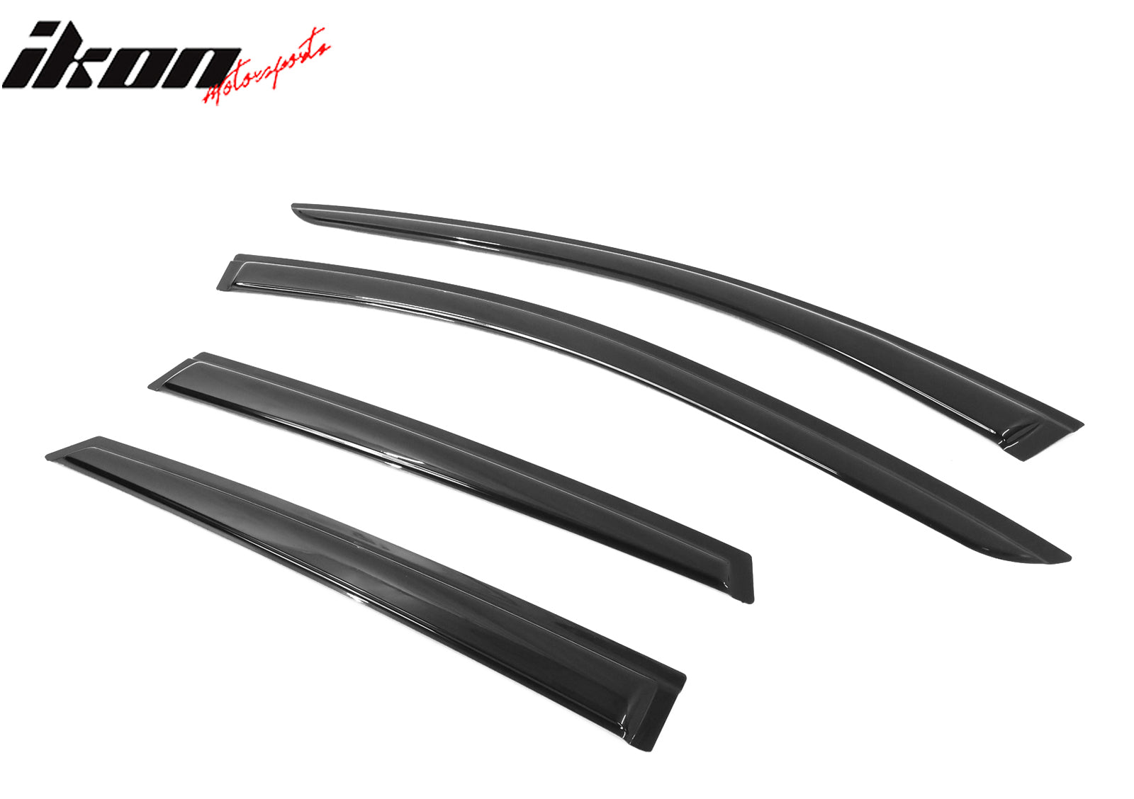 Fits 20-25 Ford Escape 4DR Acrylic Slim Window Visors Sun Rain Guards 4PCS Set