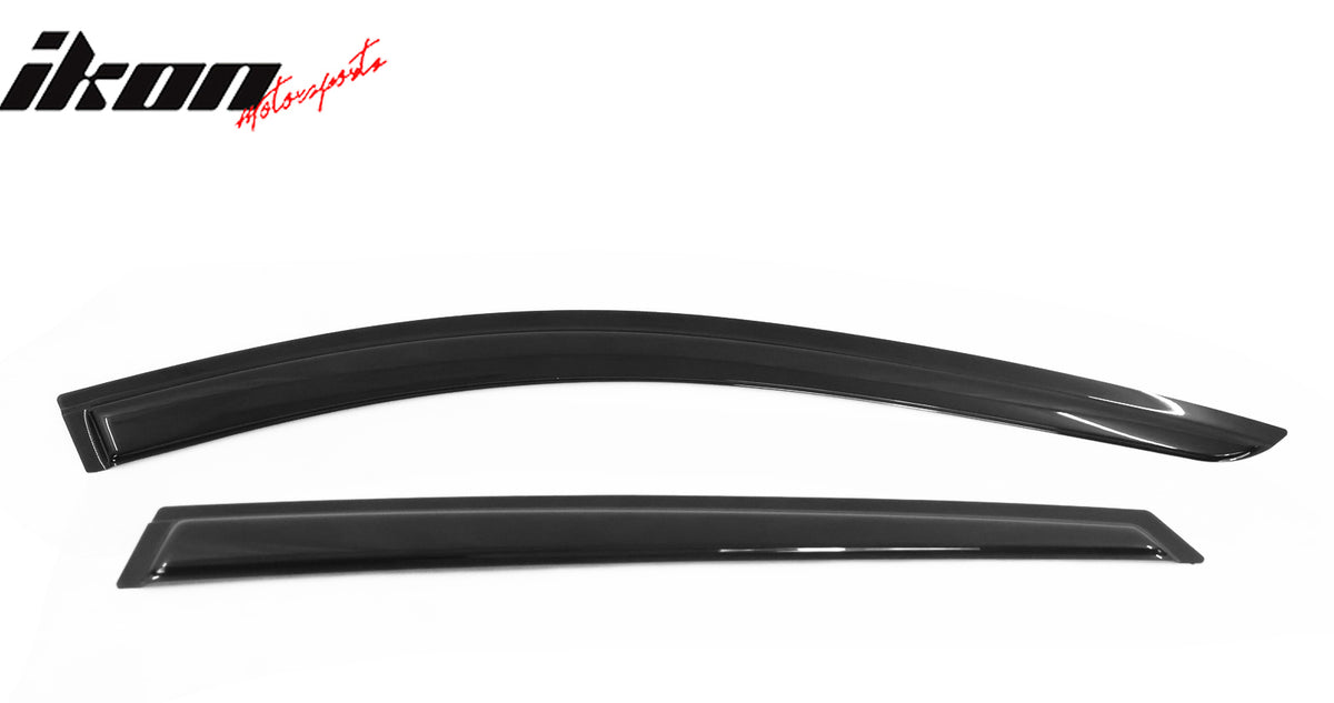 Fits 20-25 Ford Escape 4DR Acrylic Slim Window Visors Sun Rain Guards 4PCS Set