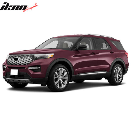 Fits 20-21 Ford Explorer 6 Seats 3D Molded Floor Mats Heavy Duty Liner TPE 4PCS