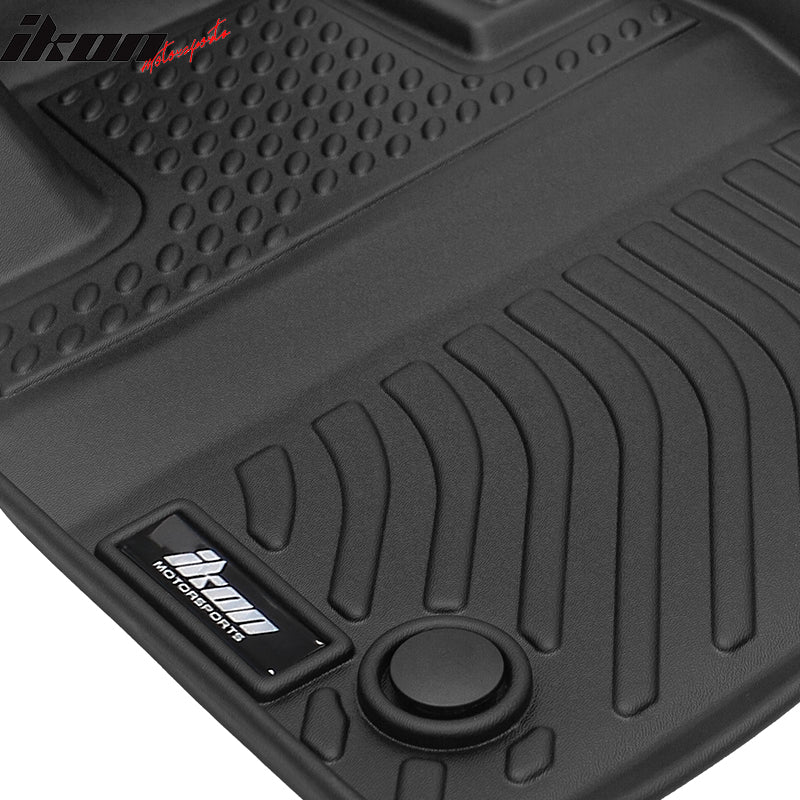 Fits 20-21 Ford Explorer 6 Seats 3D Molded Floor Mats Heavy Duty Liner TPE 4PCS