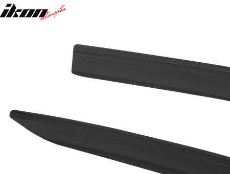 Fits 20-25 Ford Explorer Low Profile Style Tape-On Window Visors Rain Deflectors