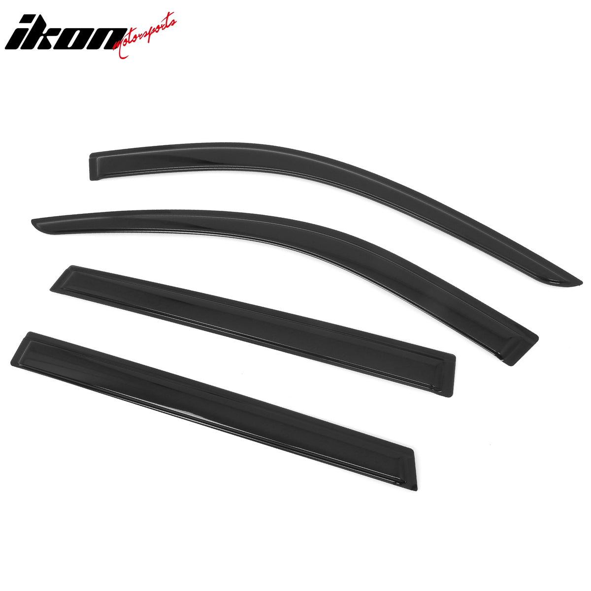 Fits 20-25 Kia Telluride Tape on Window Visors Vent Rain Sun Guards Deflectors