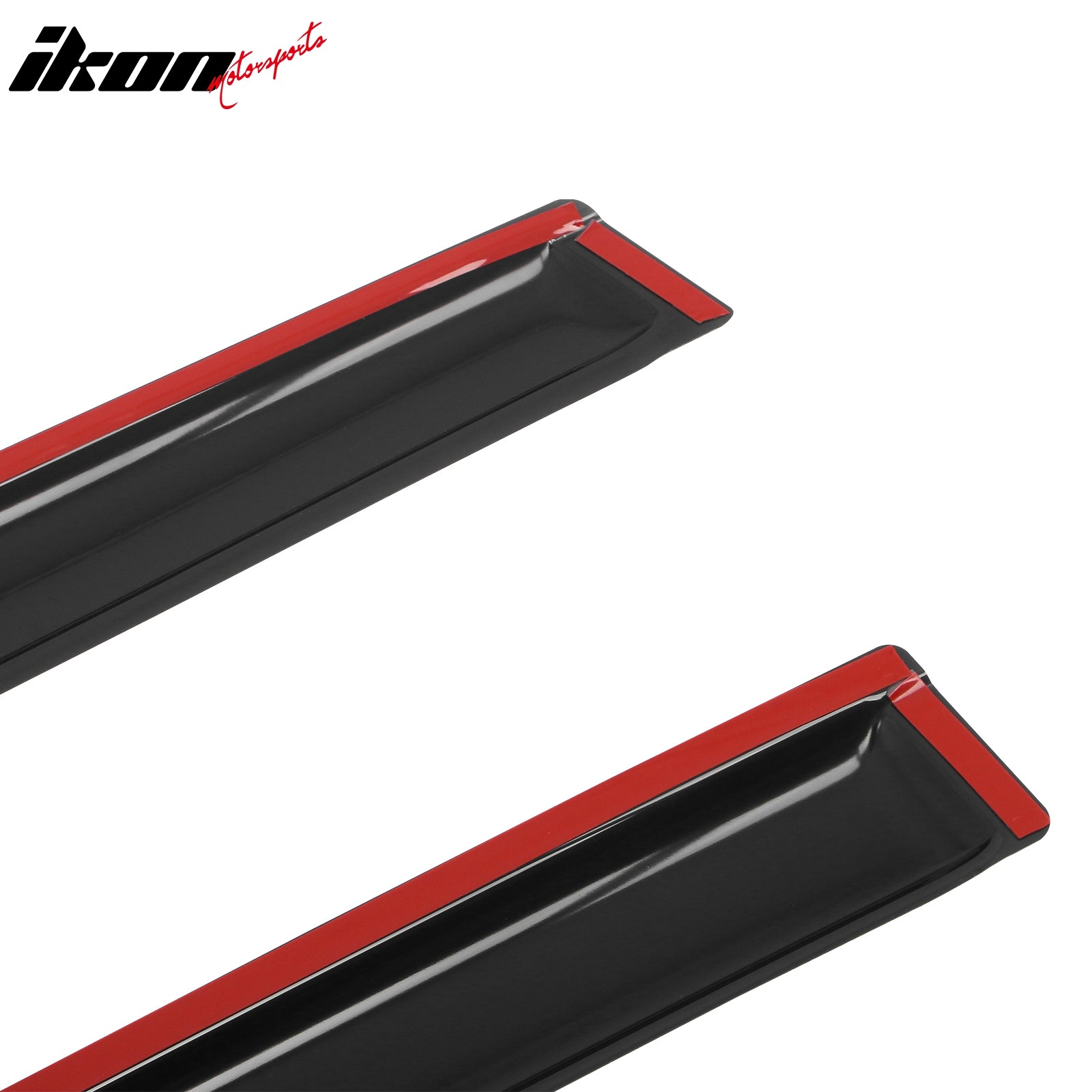 Fits 20-25 Kia Telluride Tape on Window Visors Vent Rain Sun Guards Deflectors