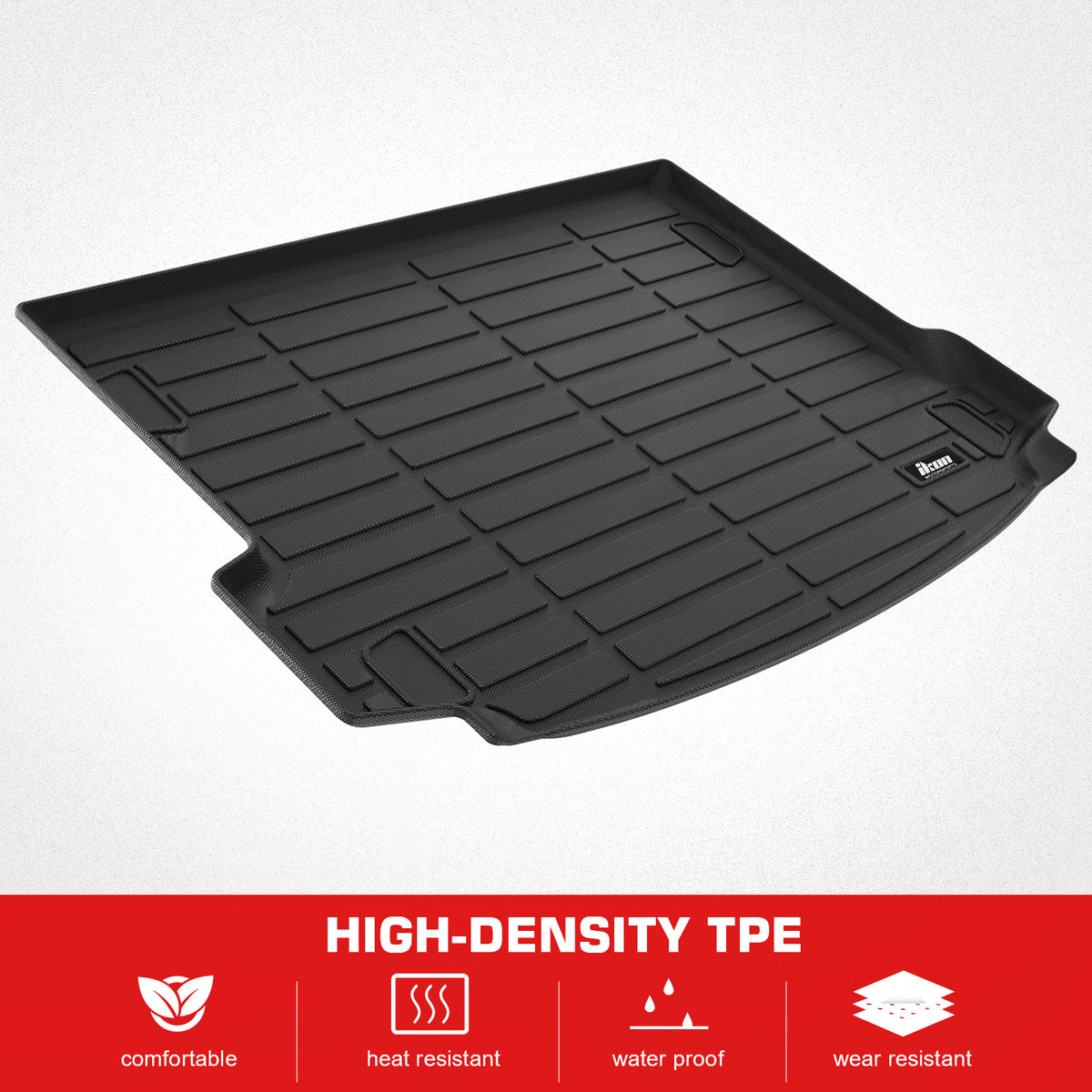 Fits 20-25 Land Rover Range Rover Evoque TPE Rear Cargo Liner Trunk Tray Mats