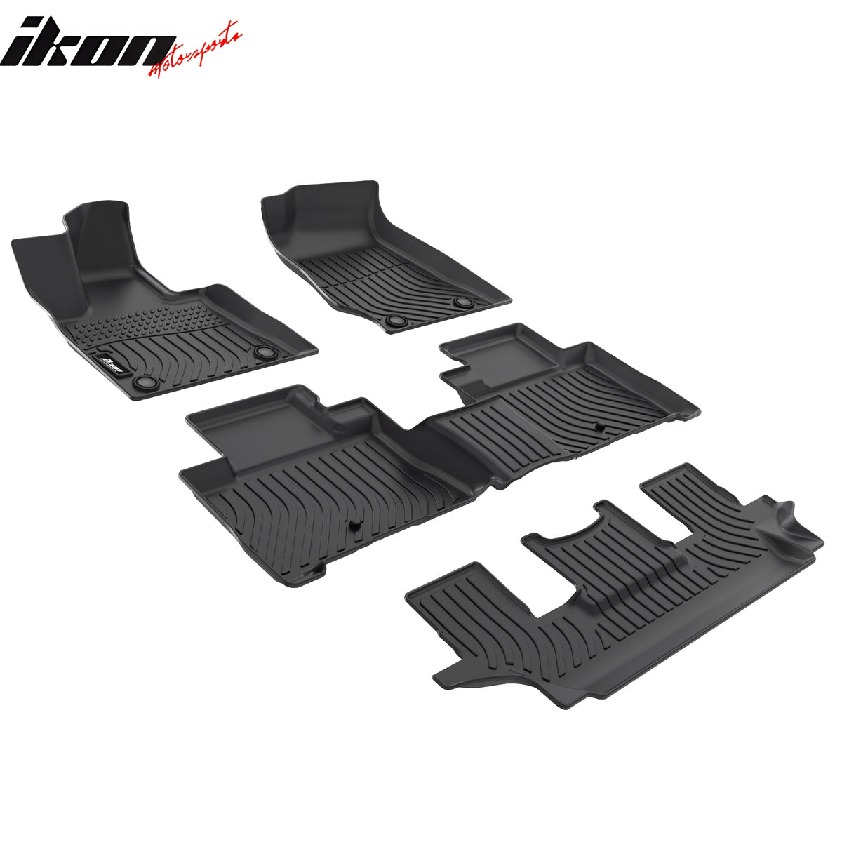Fits 20-25 Lincoln Aviator 6-Seats TPE Floor Mats  All Weather Pad Carpets 4PCS
