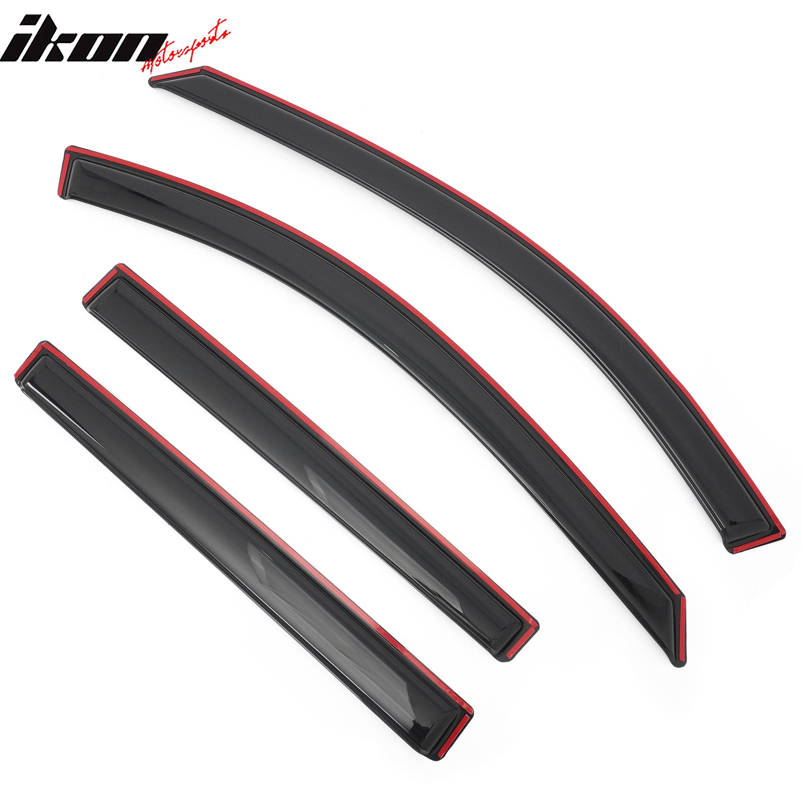 Fits 20-25 Lincoln Aviator Window Visors In Channel Sun Rain Guard Deflector 4PC