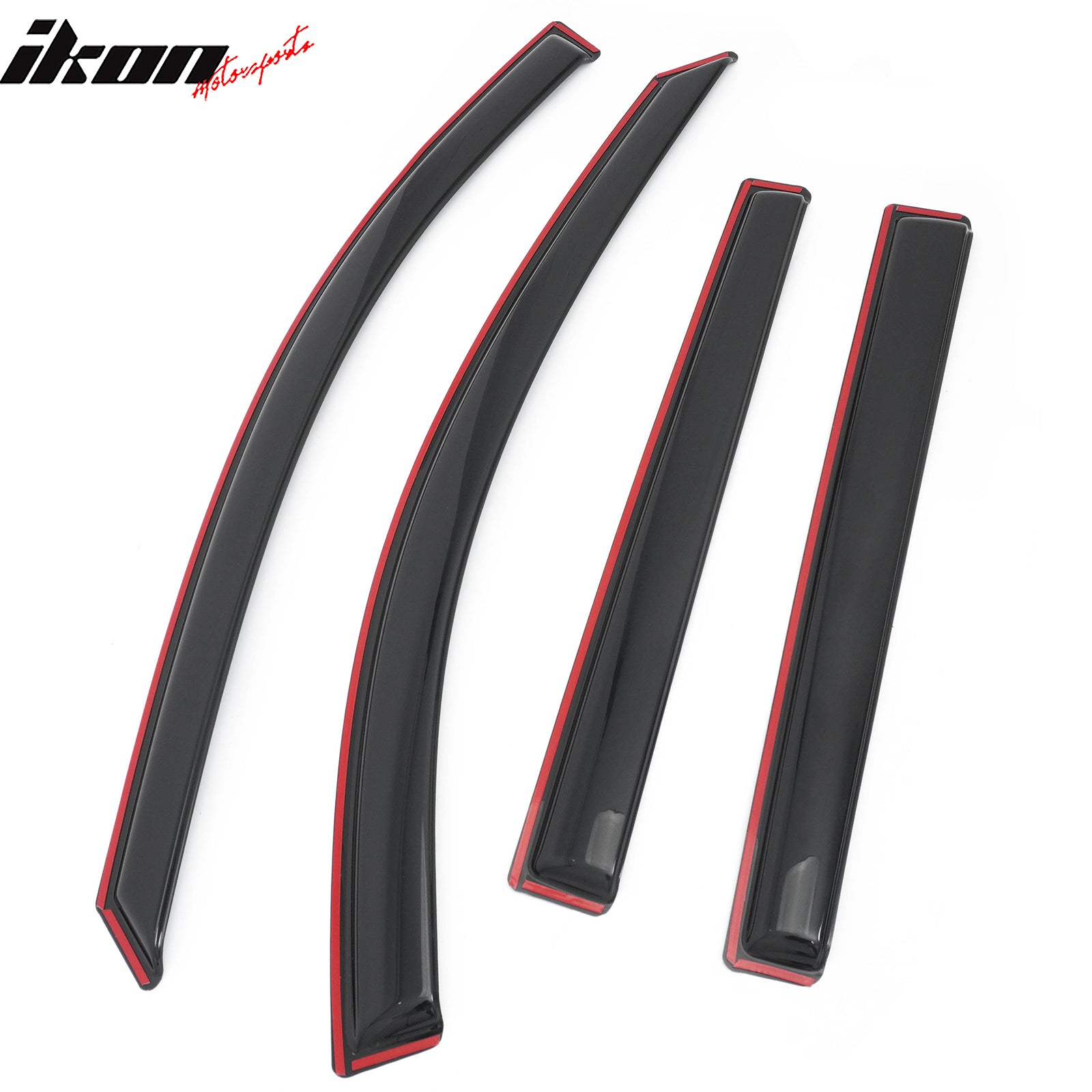 Fits 20-25 Lincoln Aviator Window Visors In Channel Sun Rain Guard Deflector 4PC