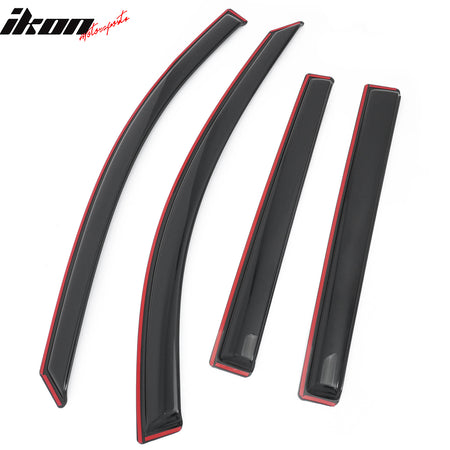 Fits 20-25 Lincoln Aviator Window Visors In Channel Sun Rain Guard Deflector 4PC