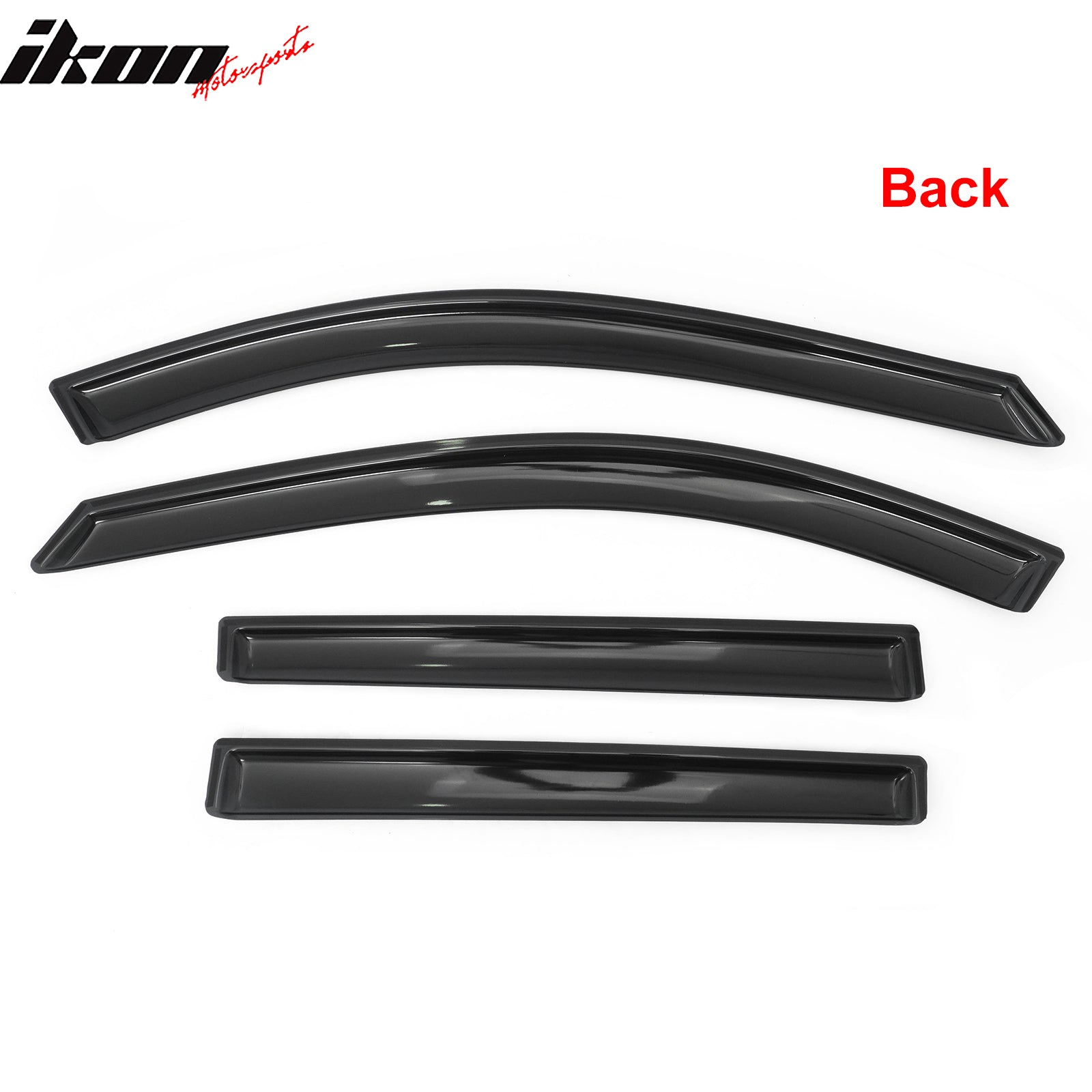 Fits 20-25 Lincoln Aviator Window Visors In Channel Sun Rain Guard Deflector 4PC