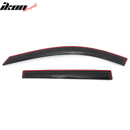 Fits 20-25 Lincoln Aviator Window Visors In Channel Sun Rain Guard Deflector 4PC