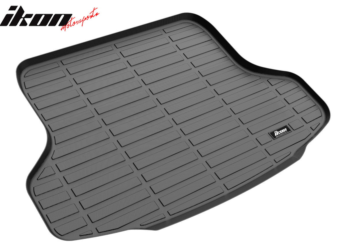 Fits 20-25 Nissan Sentra 3D TPE All Weather Rear Cargo Liner Trunk Tray Mats
