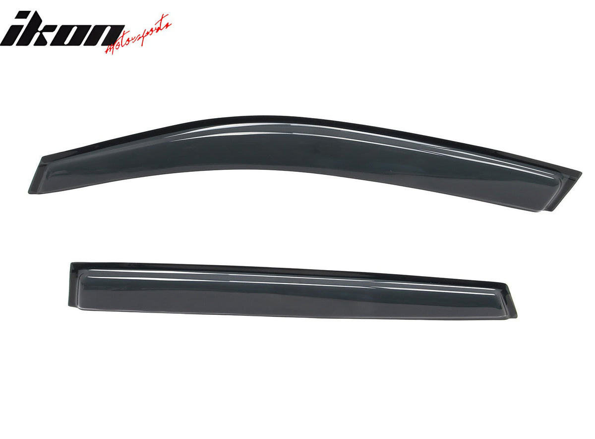 2020 - 2025 Subaru Outback 4PCS Tape on Window Visors Vent Rain GuardsIkon Motorsports