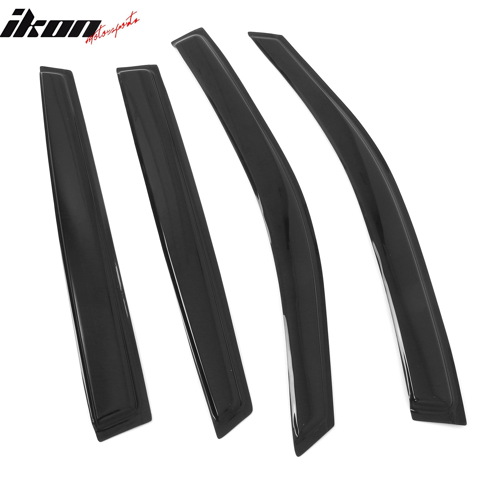 2020 - 2025 Subaru Outback 4PCS Tape on Window Visors Vent Rain GuardsIkon Motorsports