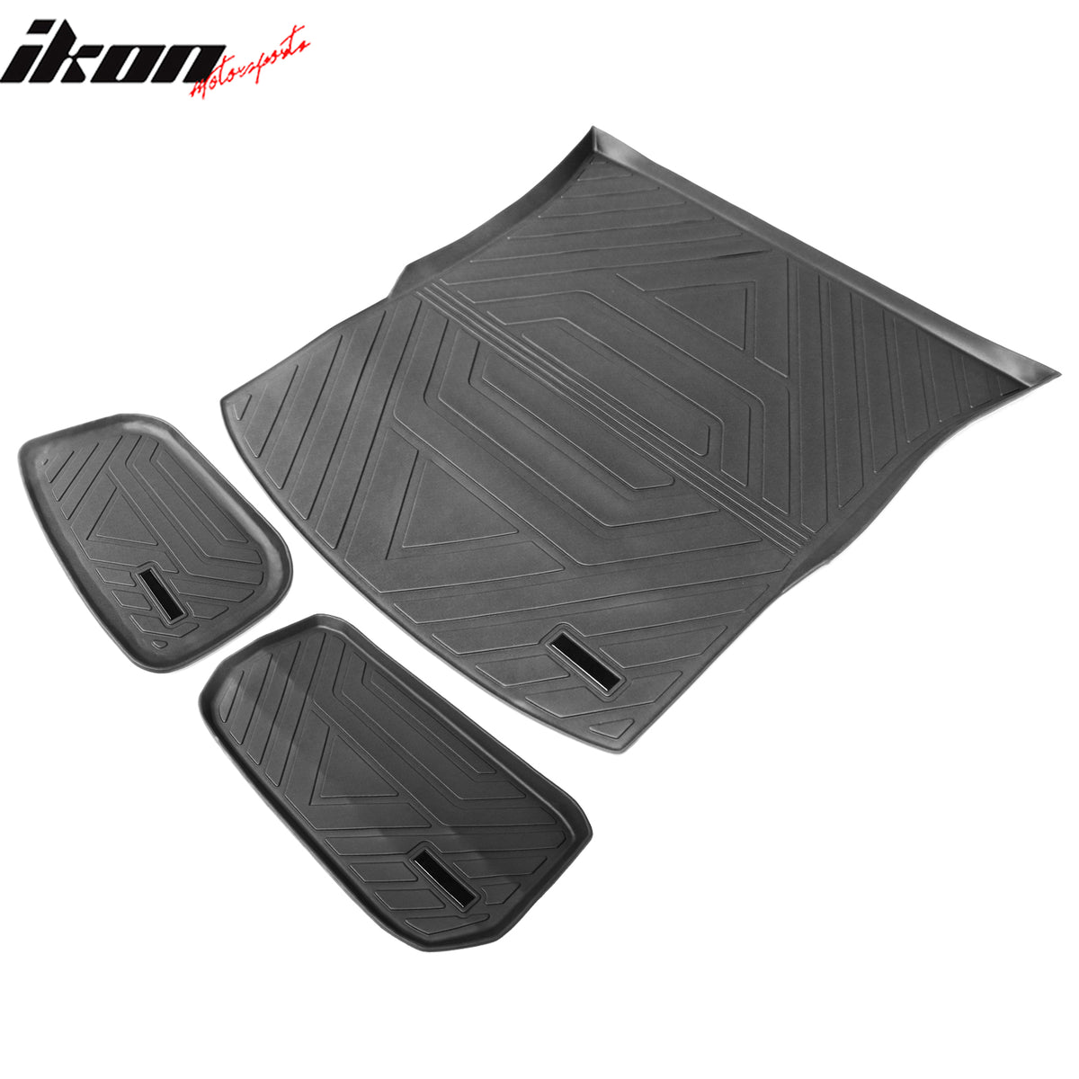 Fits 20-25 Tesla Model Y All Weather Trunk Mats Storage Cargo Liner TPE - 3PCS