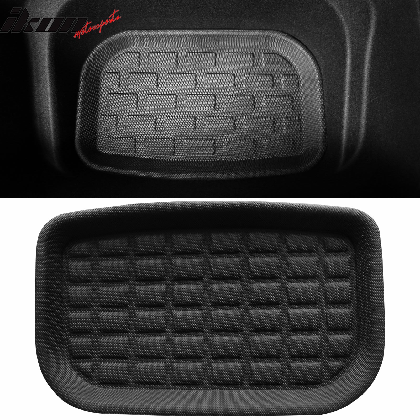 Fits 20-25 Tesla Model Y 3D Molded All Weather Trunk Mat Storage Cargo Liner TPE