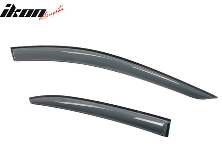 Fits 20-25 Toyota Corolla Sedan Window Visors Vent Rain Guard Deflectors Tape-On