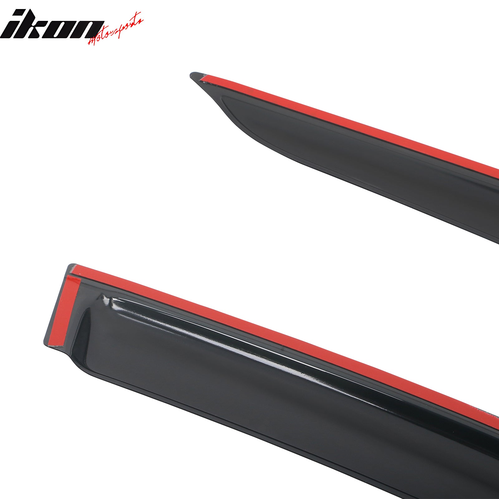 Fits 20-25 Toyota Corolla Sedan Window Visors Vent Rain Guard Deflectors Tape-On