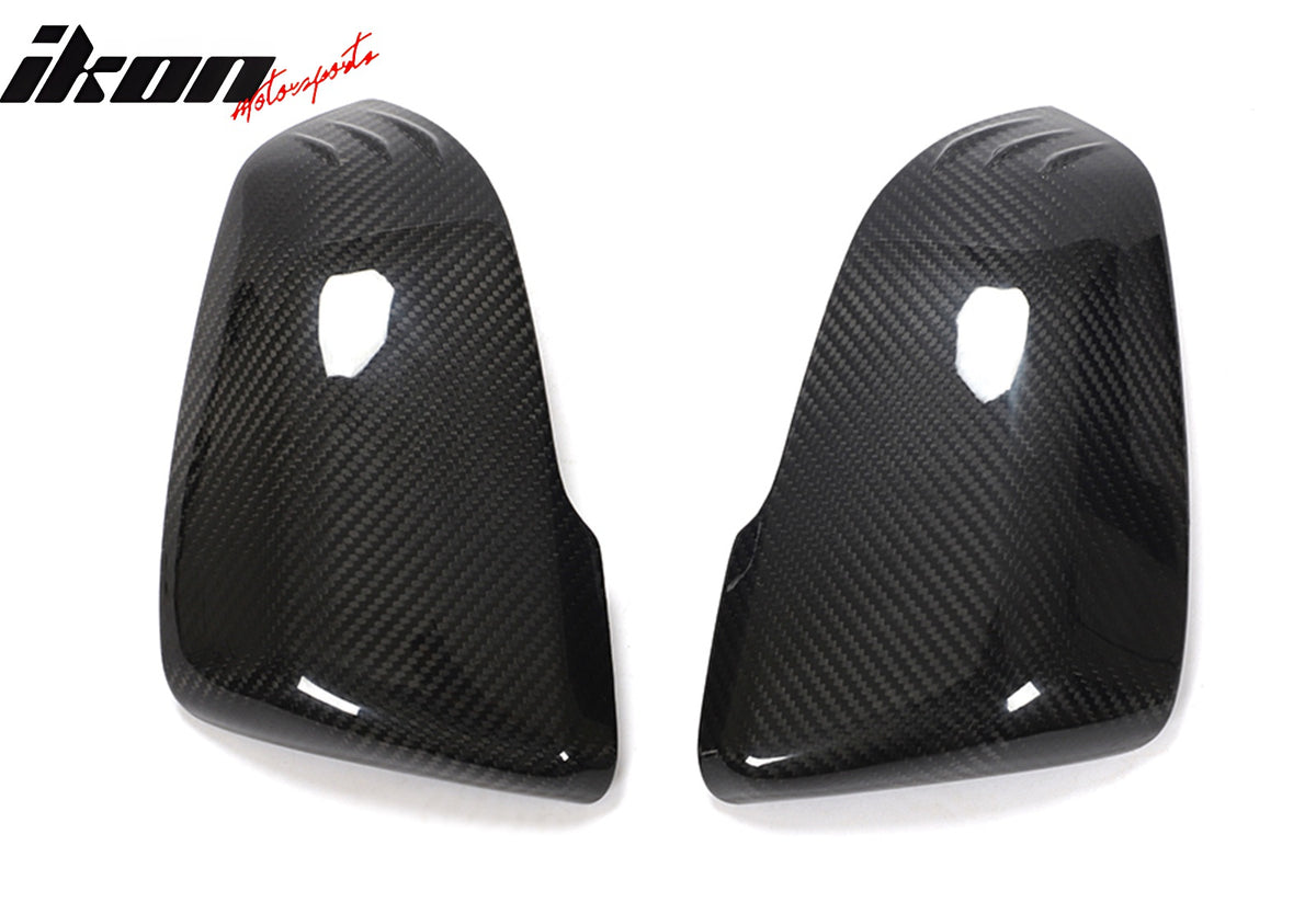 Dry Carbon Fiber Fits 20-25 Toyota GR Supra A90 A91 MK5 Side Mirror Covers Gloss