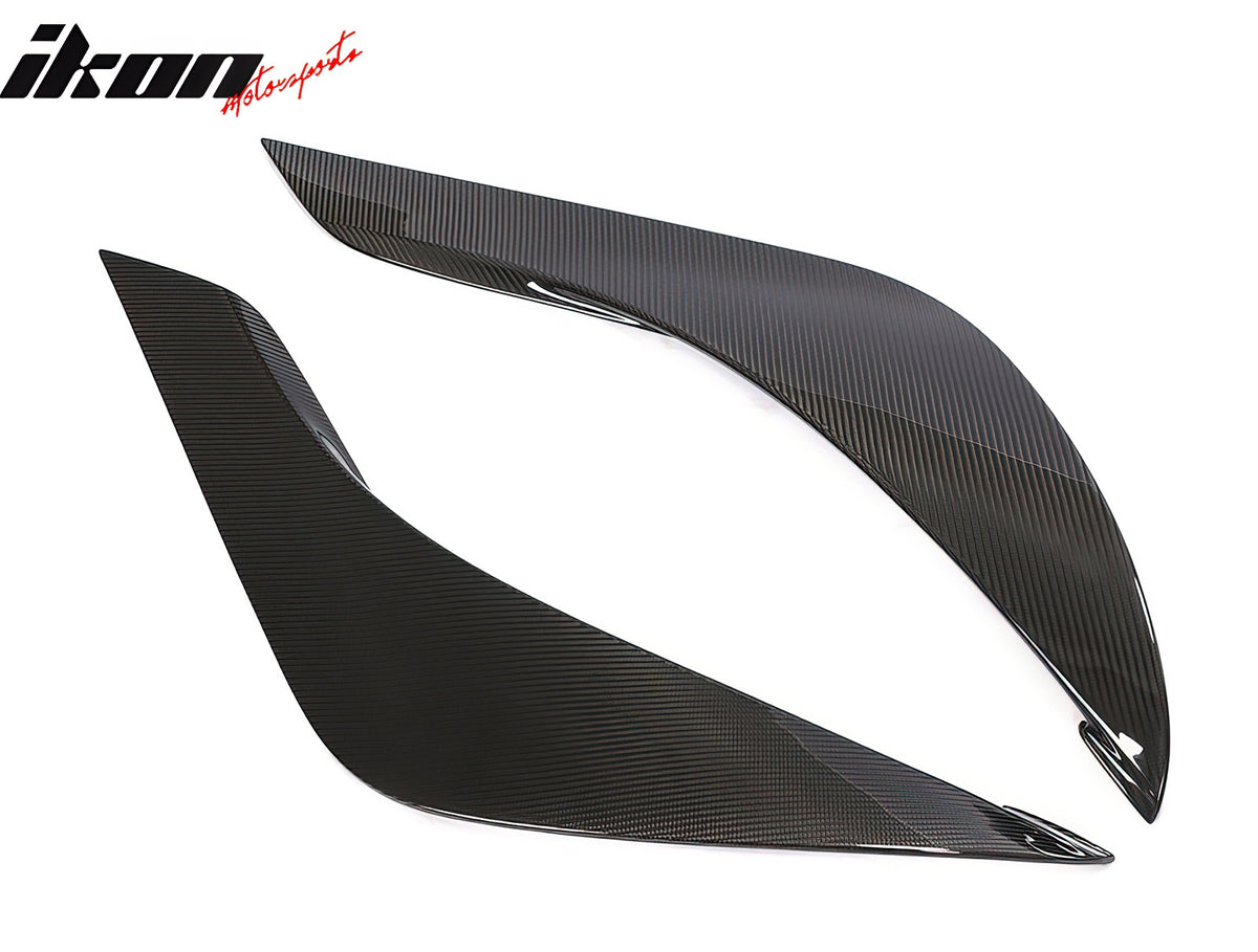 Dry Carbon Fiber Fit 20-25 Toyota GR Supra A90 A91 Side Fender Vent Door Garnish