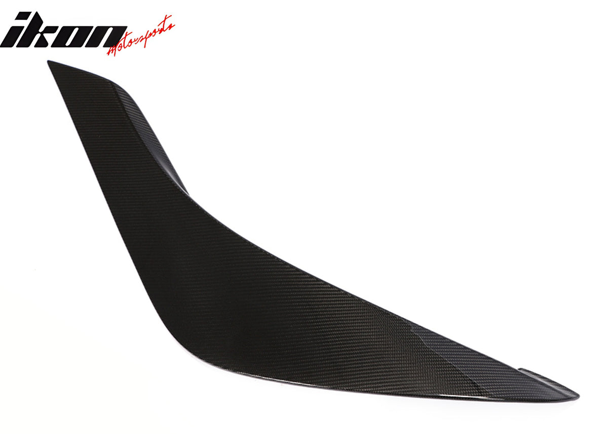 Dry Carbon Fiber Fit 20-25 Toyota GR Supra A90 A91 Side Fender Vent Door Garnish
