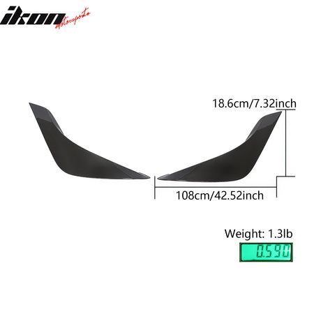 Dry Carbon Fiber Fit 20-25 Toyota GR Supra A90 A91 Side Fender Vent Door Garnish