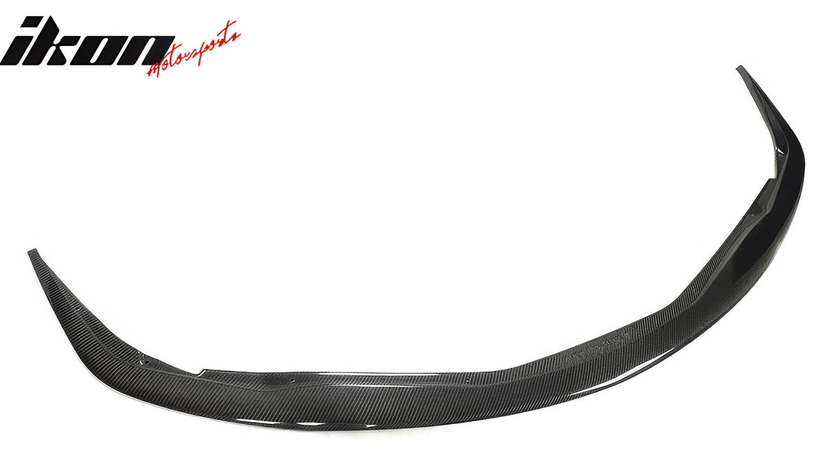 Fits 20-25 Toyota GR Supra A90 A91 IKON Front Bumper Lip Gloss Carbon Fiber CF